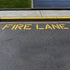 Fire Lane Stencil